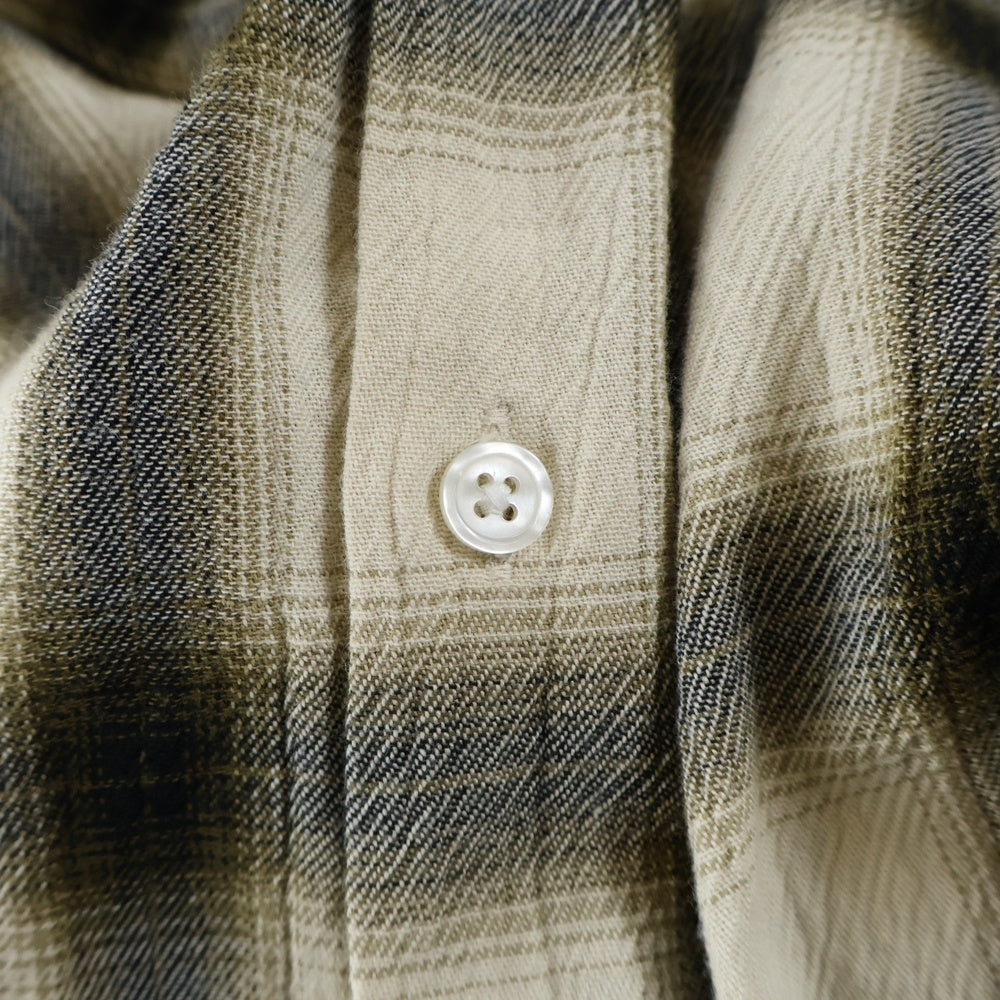 F.C.R.B./F.C.Real Bristol/FCRB(エフシーアールビー/エフシーレアルブリストル) BIG LOGO L/S BAGGY SHIRT ビッグロゴバギーシャツ 長袖シャツ ブラウン FCRB-252090