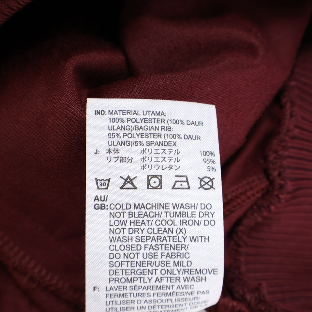 adidas(アディダス) ベルベット 総柄デザイン トラックジャケット レッド IX6736