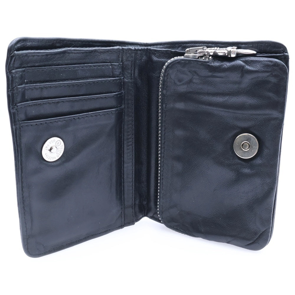 CHROME HEARTS(クロムハーツ) JOEY ジョーイ レザーウォレット 財布 ブラック BCA365