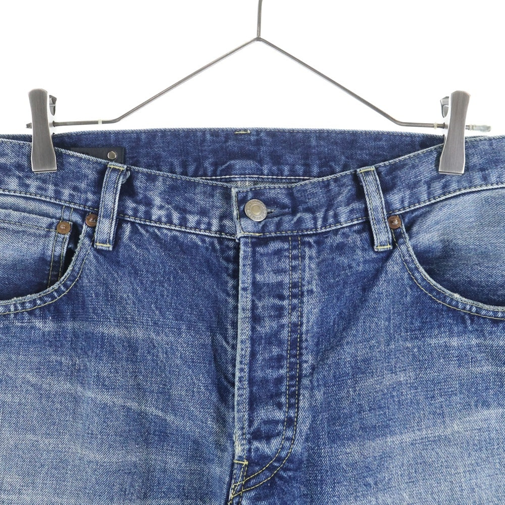 MINEDENIM(マインデニム) マルチポケット ジップアップ スーパー スリムデニムパンツ インディゴ 10