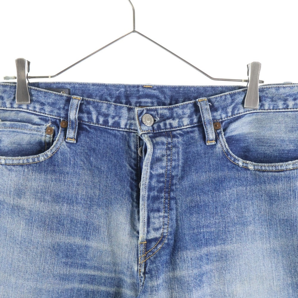 MINEDENIM(マインデニム) マルチポケット ジップアップ スーパー スリムデニムパンツ インディゴ 11