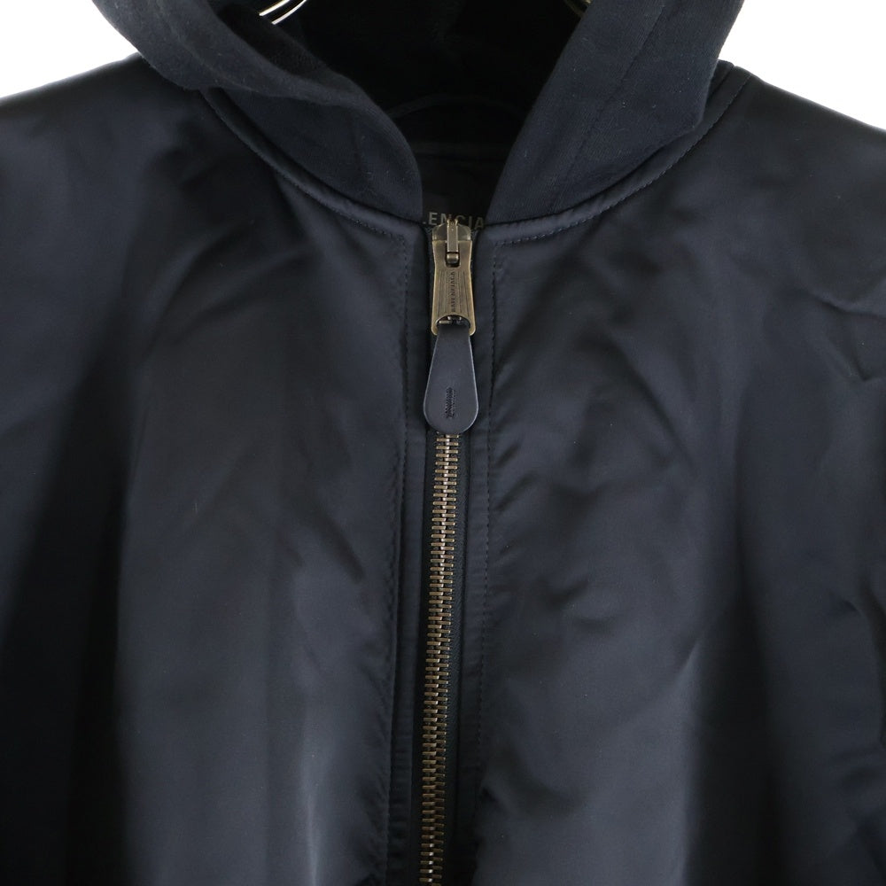 BALENCIAGA(バレンシアガ) Hooded bomber jacket フーデッドボンバー