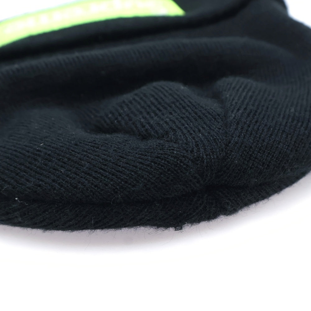 SUPREME(シュプリーム) 17AW New Era Box Logo Beanie ニューエラ ボックスロゴ ビーニー ニット帽 ブラック/イエロー