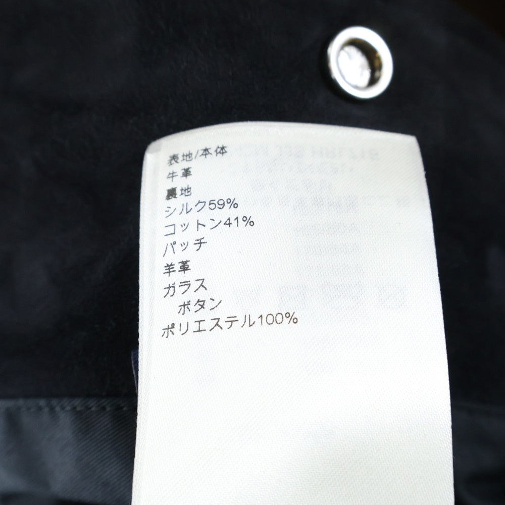 LOUIS VUITTON(ルイヴィトン) 24AW エンベリッシュドラムスキンボンバーブルゾン RM242 JJS HRL71E ブラック