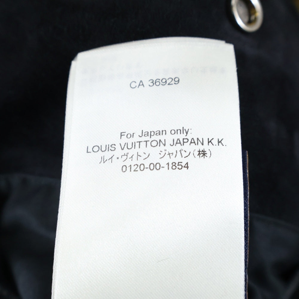 LOUIS VUITTON(ルイヴィトン) 24AW エンベリッシュドラムスキンボンバーブルゾン RM242 JJS HRL71E ブラック