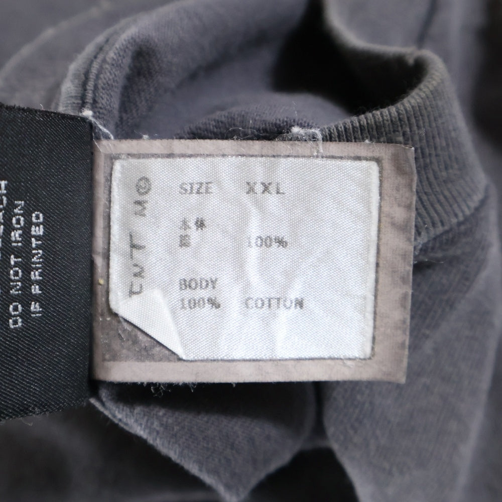 SAINT MICHAEL(セントマイケル) SS TEE SKY 両面プリント 半袖Tシャツ カットソー グレー SM-A23-0000-001