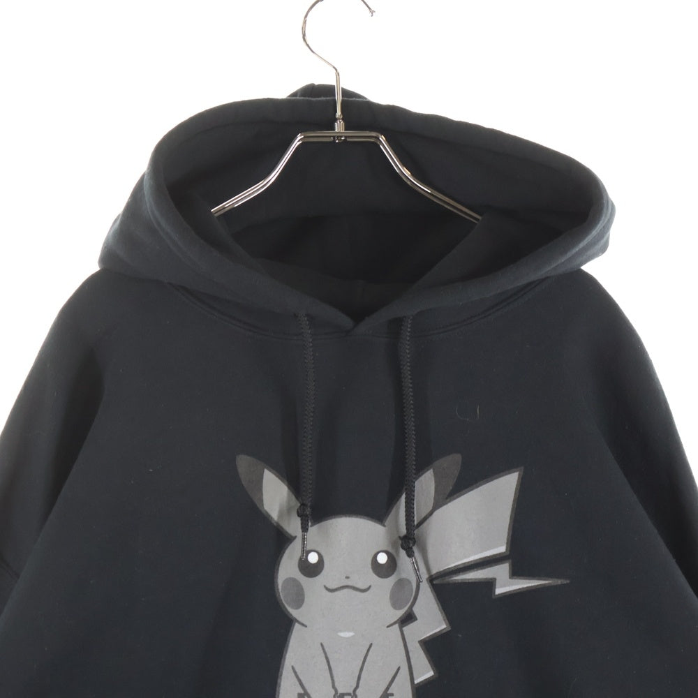 FRAGMENT DESIGN(フラグメントデザイン) THUNDERBOLT PROJECT PIKACHU HOODIE サンダーボルトプロジェクト プリントデザイン プルオーバーパーカー フーディー ブラック