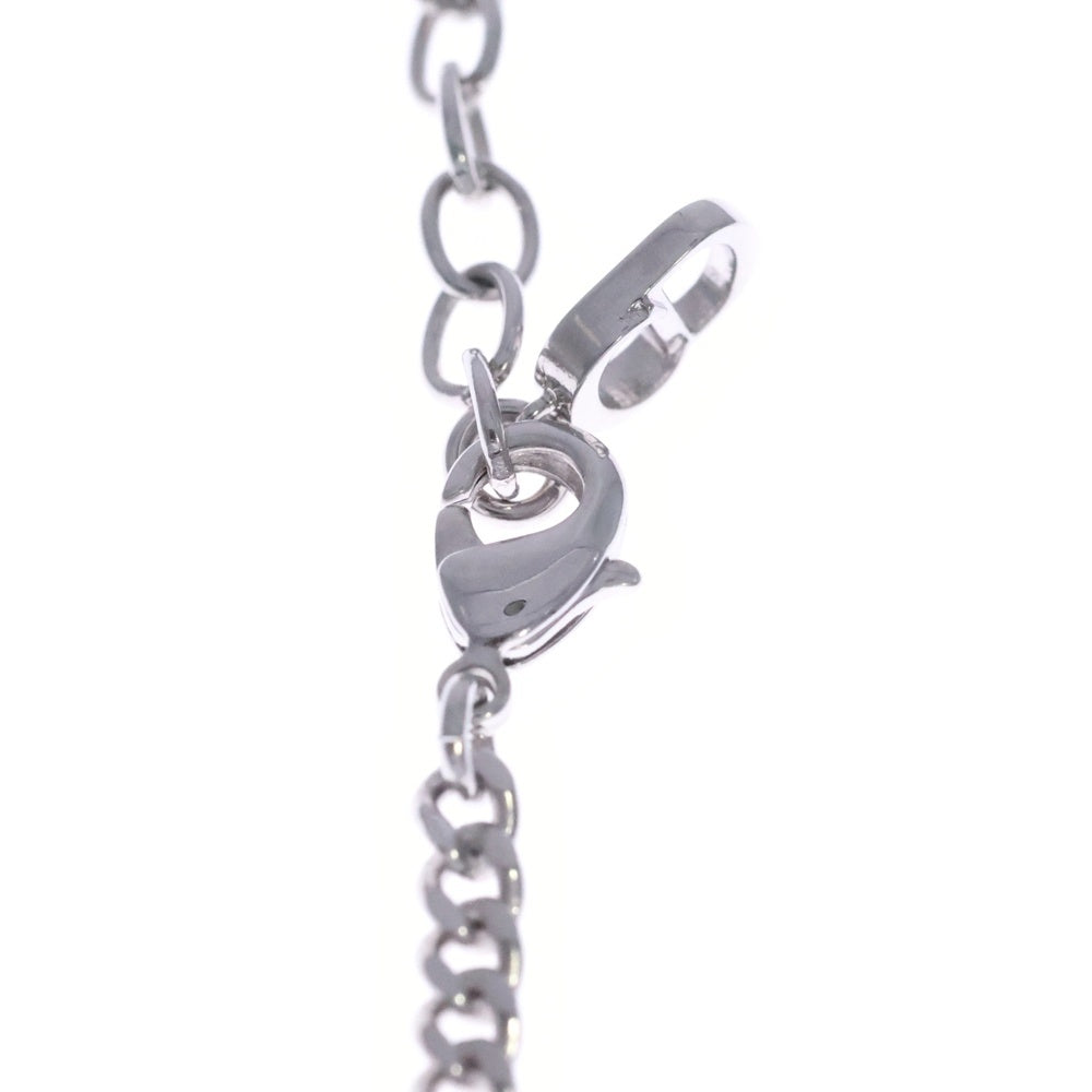 DIOR(ディオール) PENDANT NECKLACE レタリングロゴアイコンペンダントネックレス シルバーチェーンネックレス シルバー
