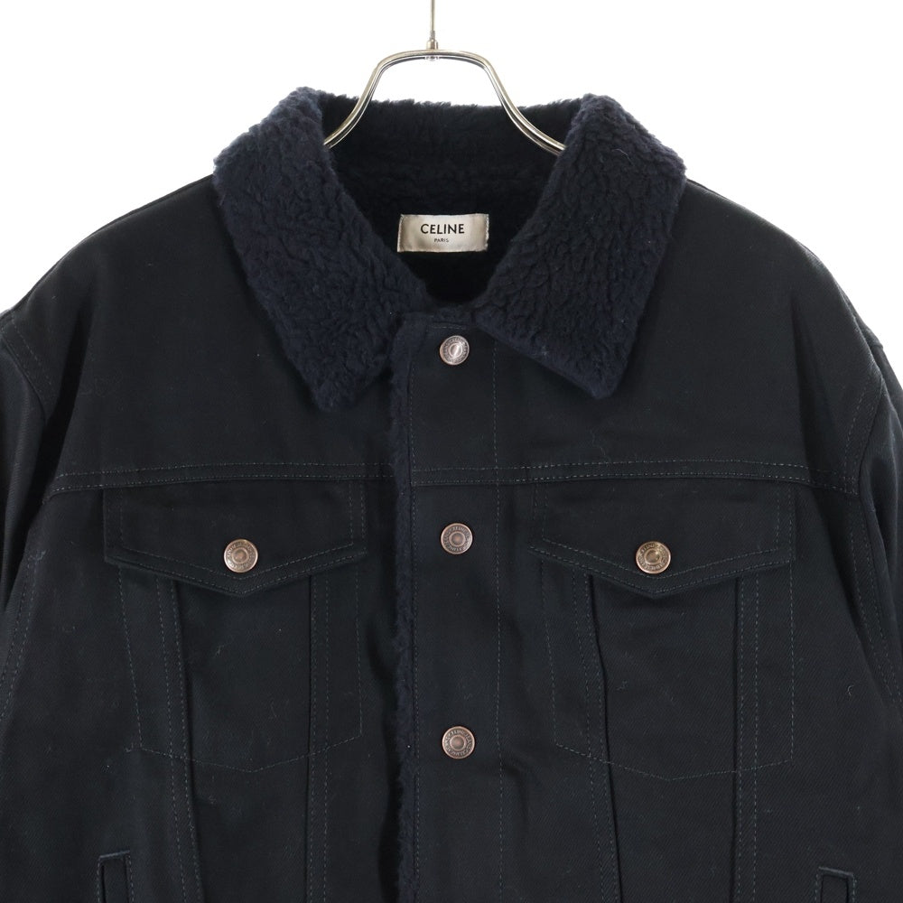 CELINE(セリーヌ) 23AW デニムジャケット ライトストーンロゴ