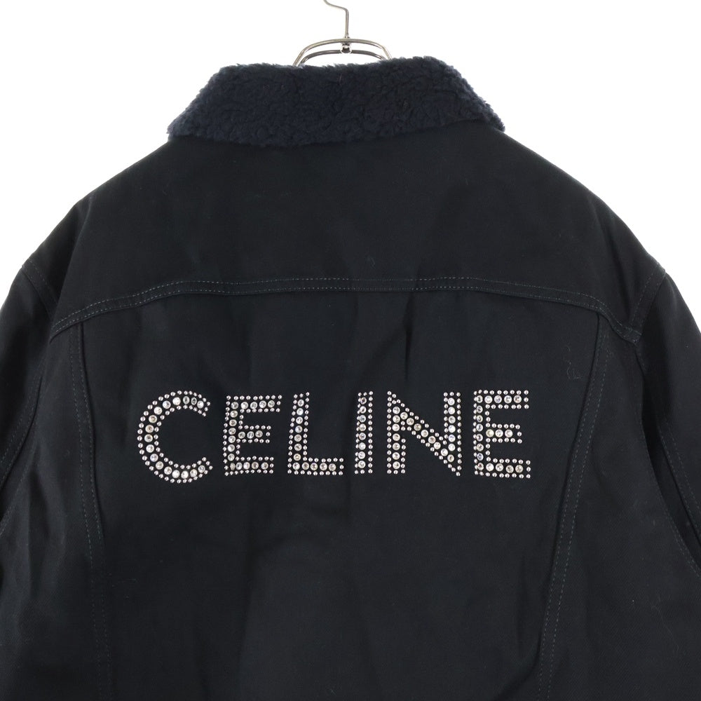 CELINE(セリーヌ) 23AW デニムジャケット ライトストーンロゴ