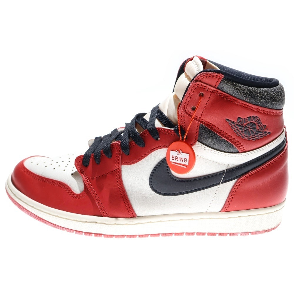 NIKE(ナイキ) AIR JORDAN 1 HIGH OG CHICAGO LOST & FOUND エアジョーダン1 シカゴ ロストアンドファウンド ハイカットスニーカー US11/29.0cm DZ5485-612