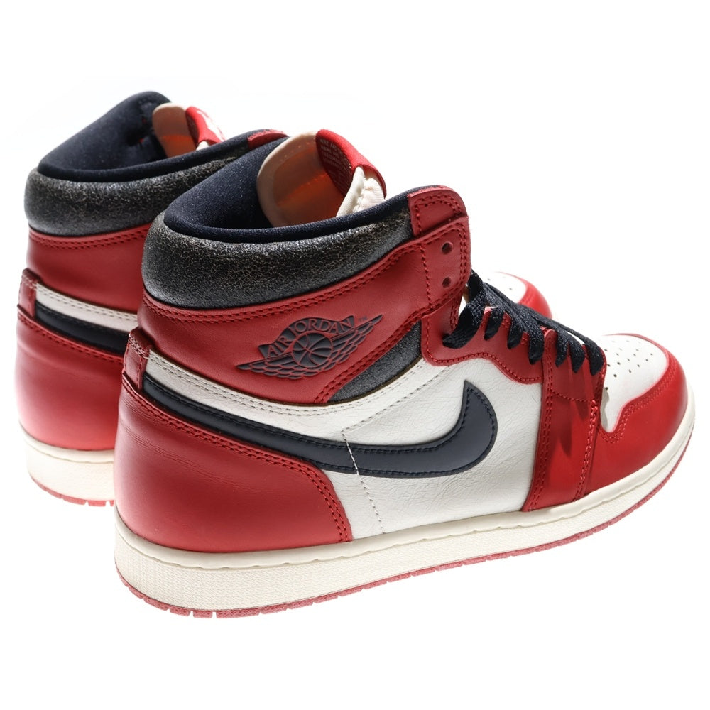 NIKE(ナイキ) AIR JORDAN 1 HIGH OG CHICAGO LOST & FOUND エアジョーダン1 シカゴ ロストアンドファウンド ハイカットスニーカー US11/29.0cm DZ5485-612