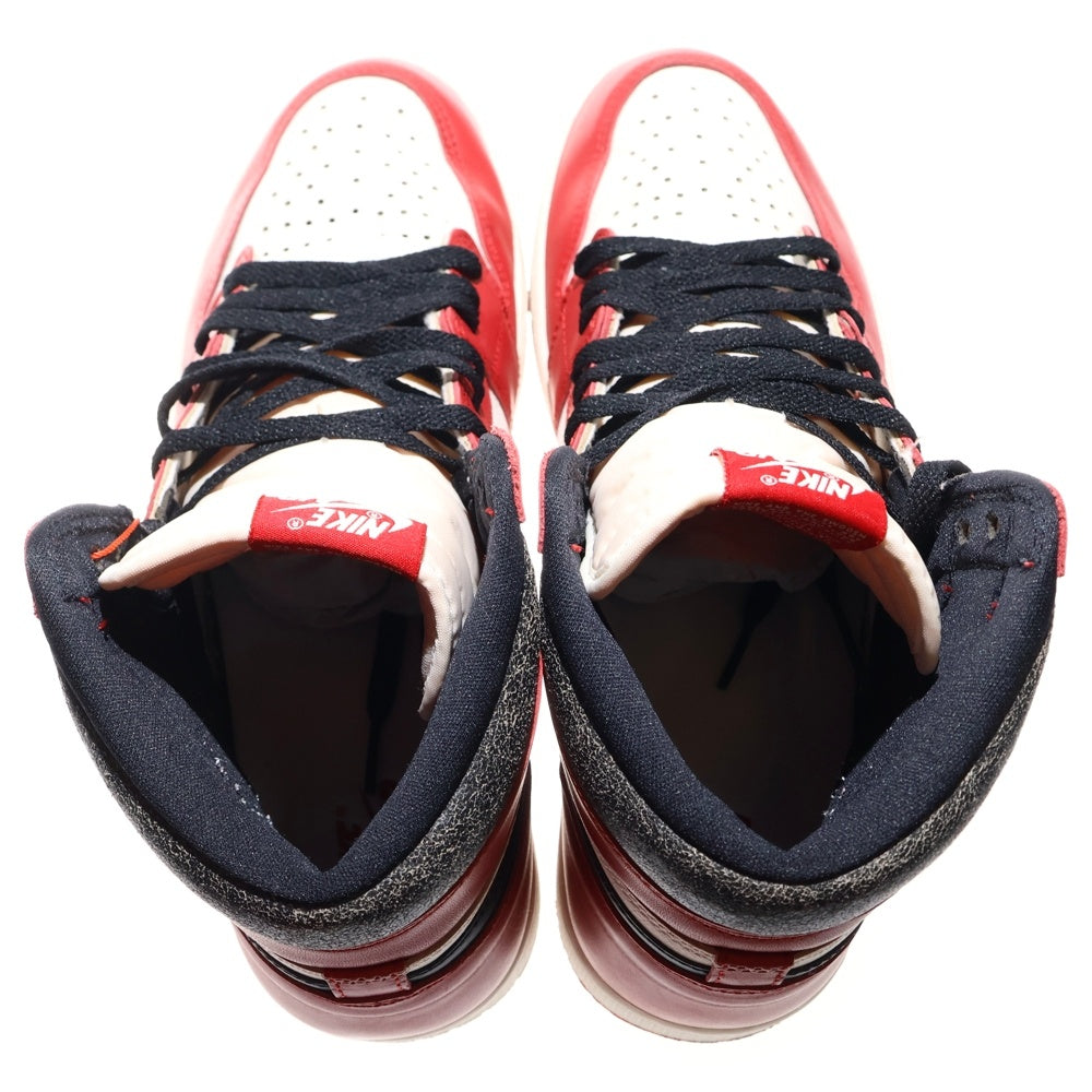 NIKE(ナイキ) AIR JORDAN 1 HIGH OG CHICAGO LOST & FOUND エアジョーダン1 シカゴ ロストアンドファウンド ハイカットスニーカー US11/29.0cm DZ5485-612