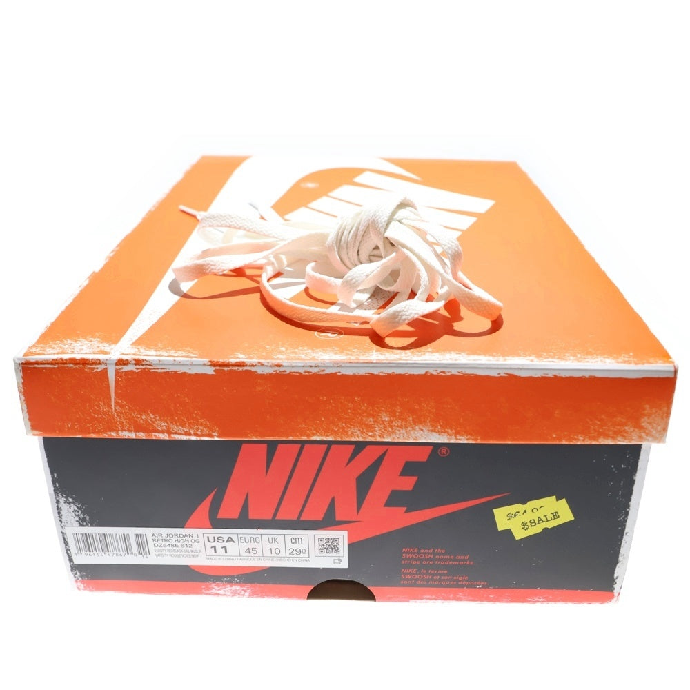NIKE(ナイキ) AIR JORDAN 1 HIGH OG CHICAGO LOST & FOUND エアジョーダン1 シカゴ ロストアンドファウンド ハイカットスニーカー US11/29.0cm DZ5485-612