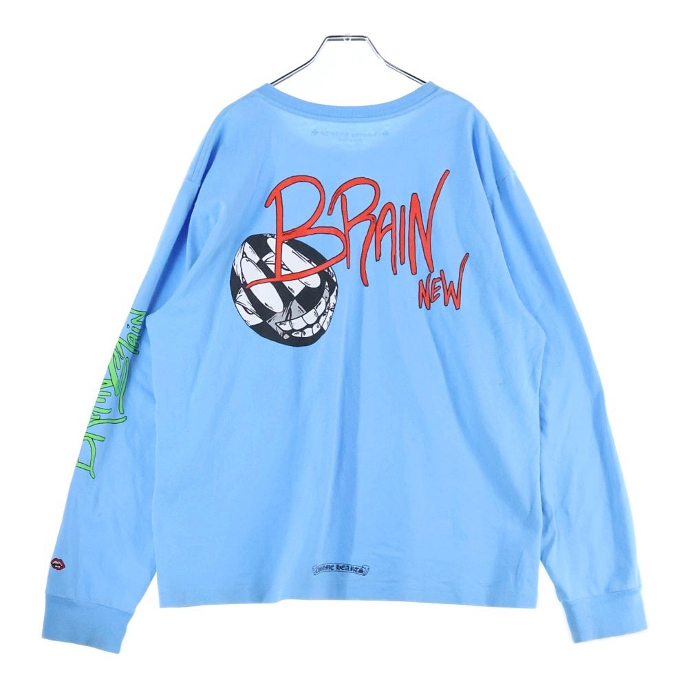CHROME HEARTS(クロムハーツ) MATTY BOY PRO BRAIN NEW SWEATSHIRTS マッティボーイ ブレインニュー スウェットトレーナー ブルー