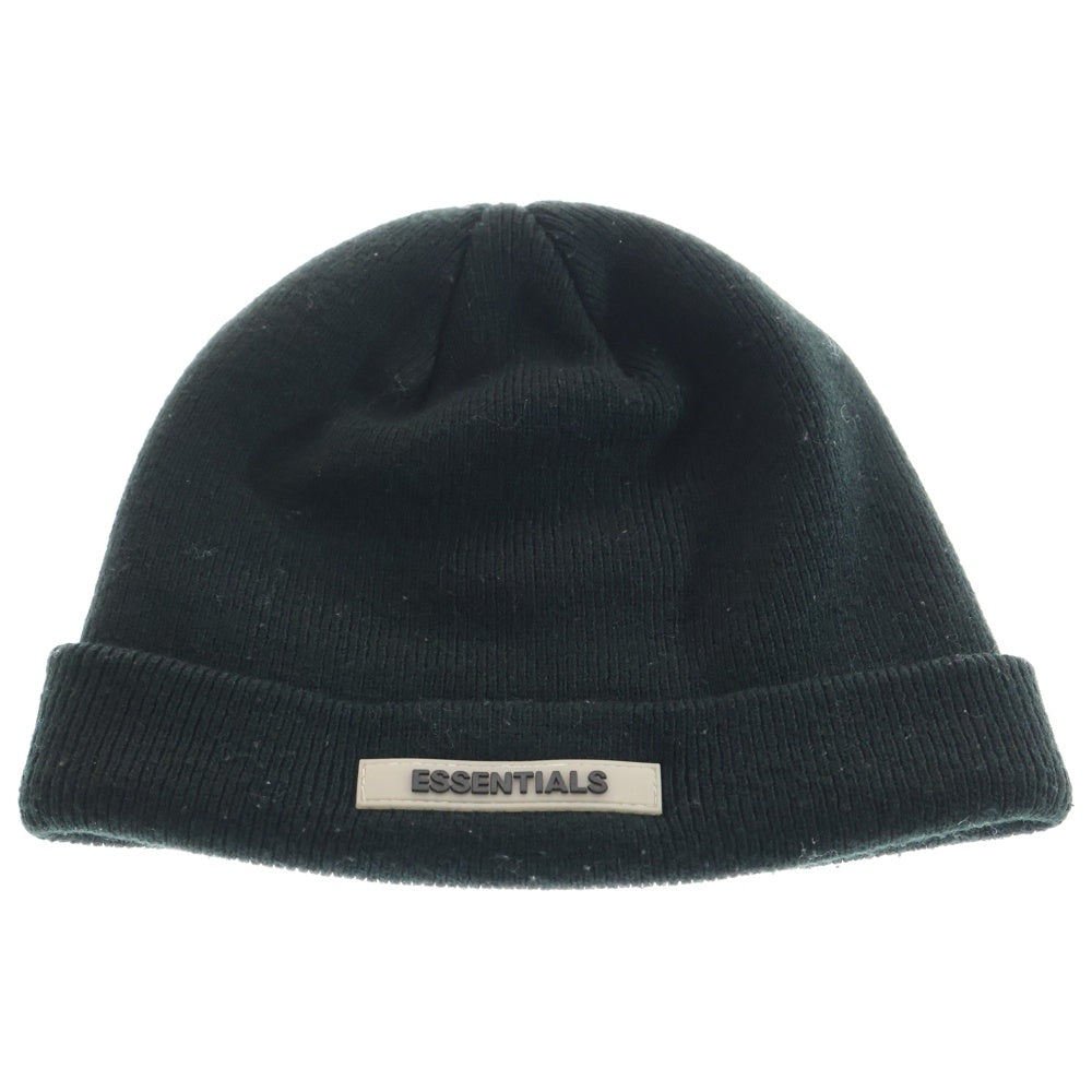 ESSENTIALS FEAR OF GOD(エッセンシャル フィアオブゴッド) ニット帽 ビーニー ブラック
