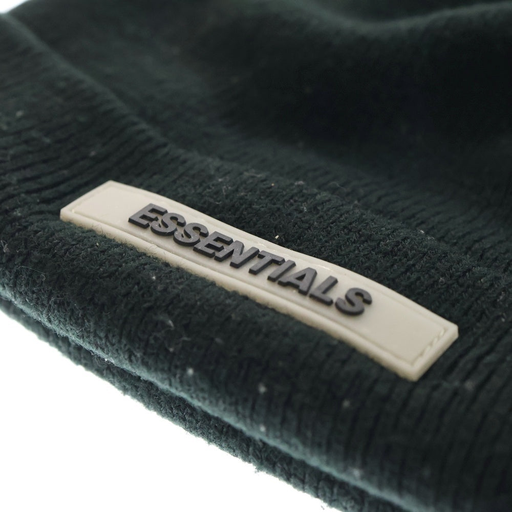 ESSENTIALS FEAR OF GOD(エッセンシャル フィアオブゴッド) ニット帽 ビーニー ブラック