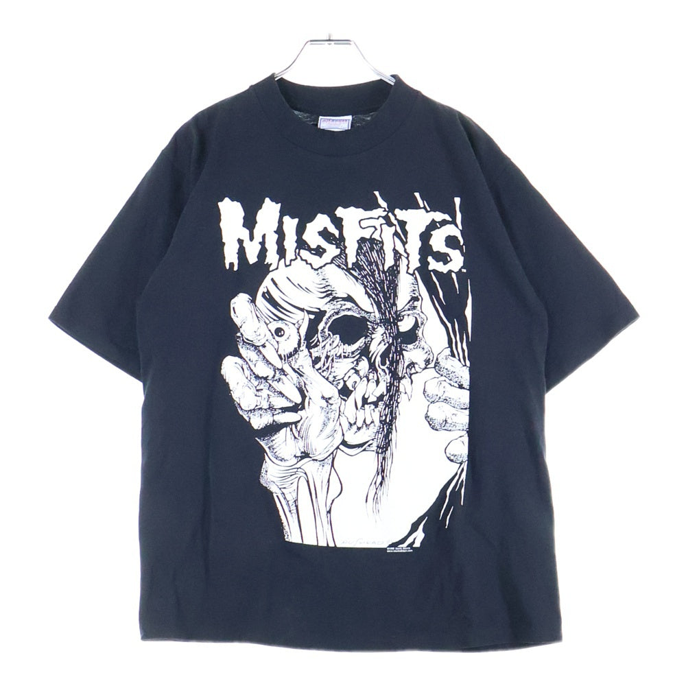 VINTAGE(ヴィンテージ) 90s Misfits Mommy Can I Go Out Tonight And Kill 1998 ミスフィッツ ALLSPORTボディ 両面プリント ヴィンテージ半袖Tシャツ ブラック