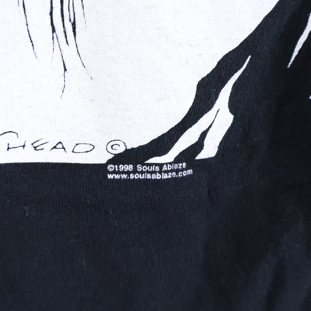 VINTAGE(ヴィンテージ) 90s Misfits Mommy Can I Go Out Tonight And Kill 1998 ミスフィッツ ALLSPORTボディ 両面プリント ヴィンテージ半袖Tシャツ ブラック