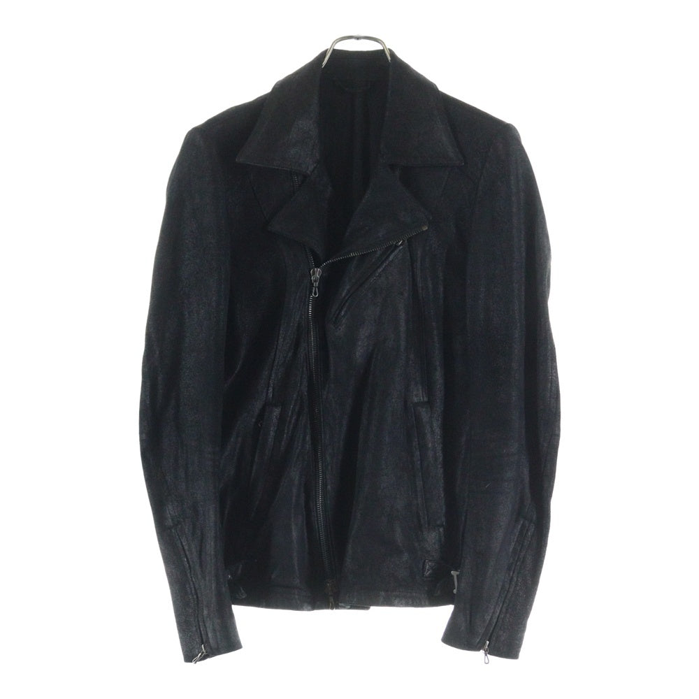 ATTACHMENT(アタッチメント) レザージャケット ダブルライダースジャケット ブラック