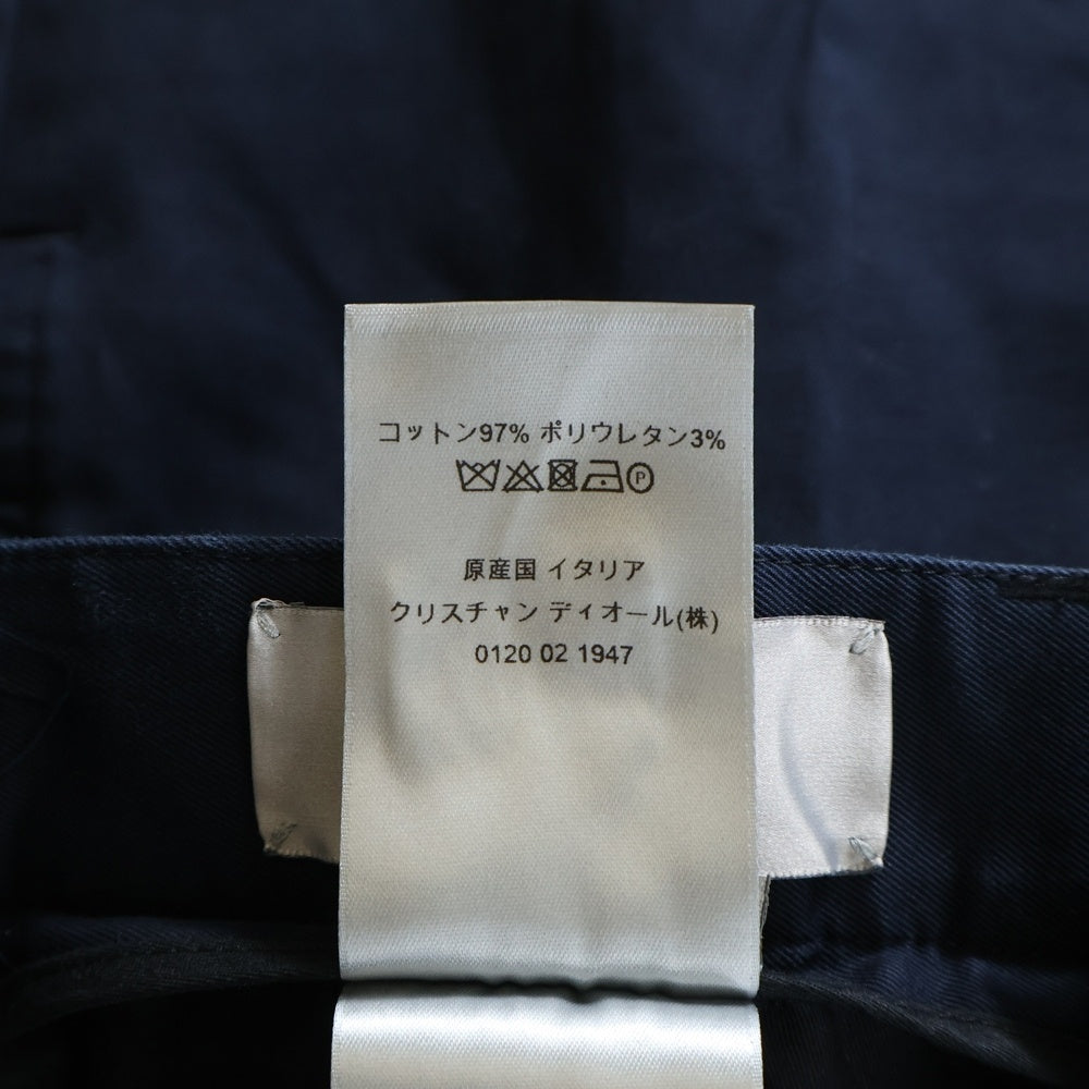 DIOR(ディオール) スラックスパンツ コットン テーラードパンツ 013C104A3866
