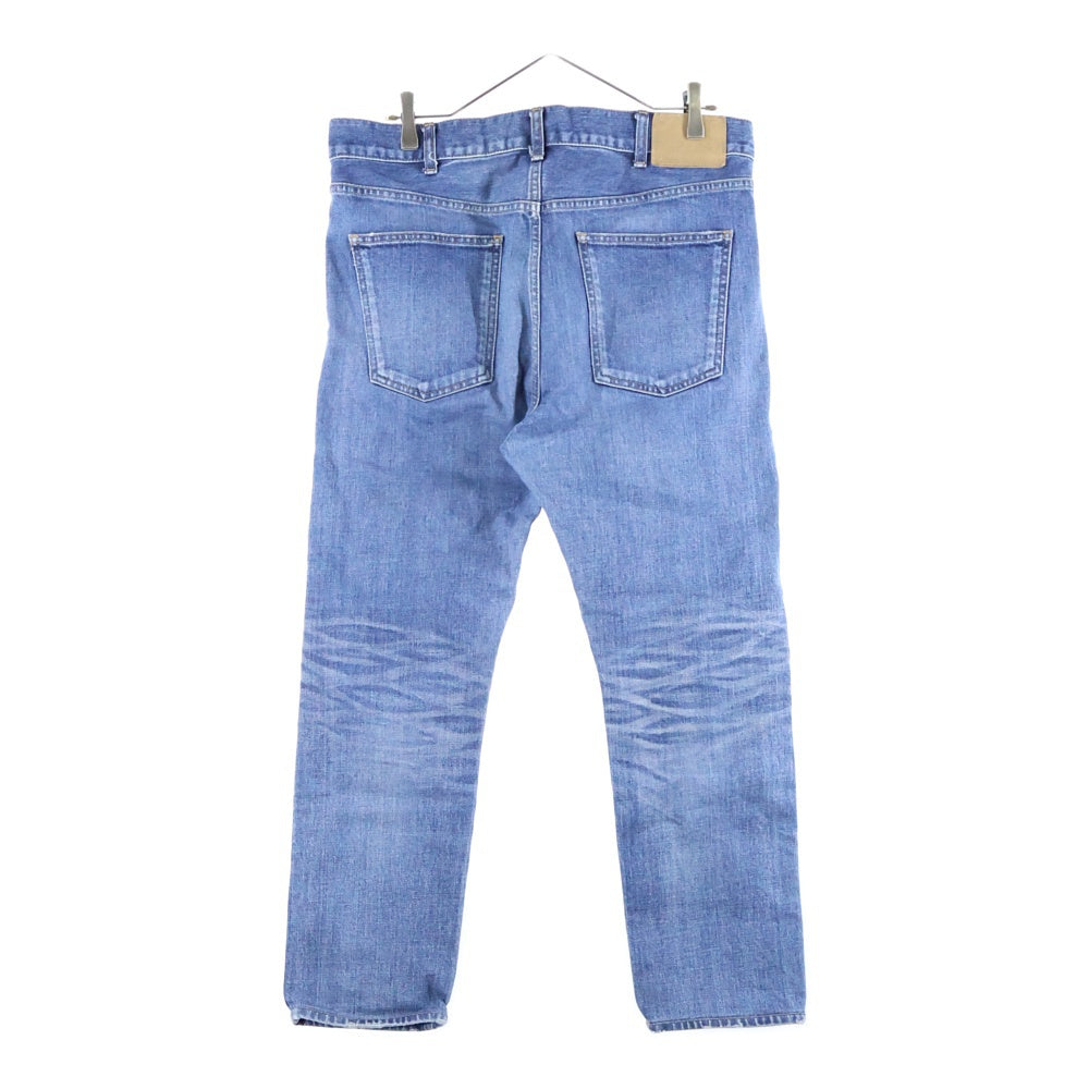 CELINE(セリーヌ) SKINNY JEANS IN VINTAGE UNION WASH DENIM ウォッシュド加工デニムパンツ インディゴブルー 2N354114T