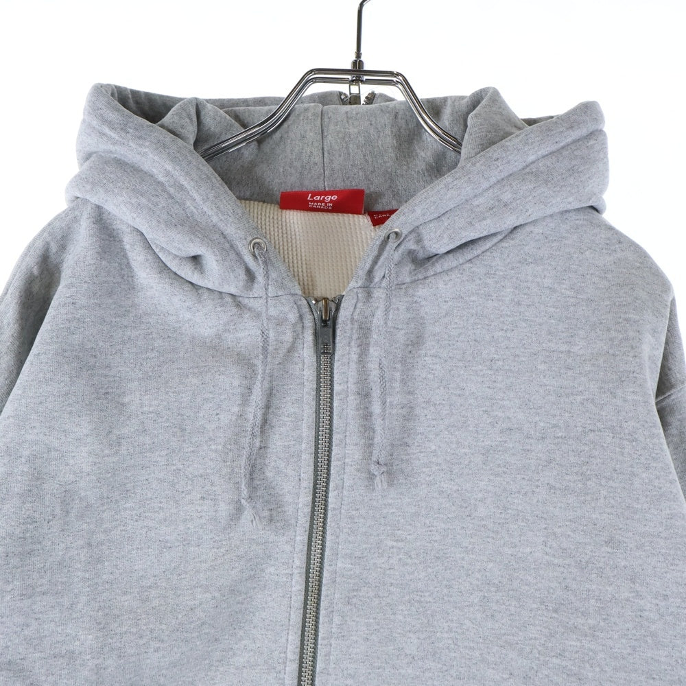 SUPREME(シュプリーム) Hooded Zip Up Thermal Heather ジップアップ