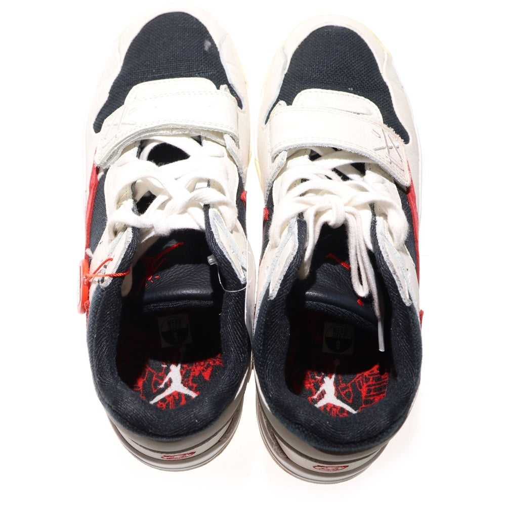 NIKE(ナイキ) ×TRAVIS SCOTT JORDAN JUMPMAN JACK TR UNIVERSITY RED トラヴィススコット ジョーダン ジャンプマン ジャック ローカットスニーカー ホワイト US9/27cm FZ8117-101