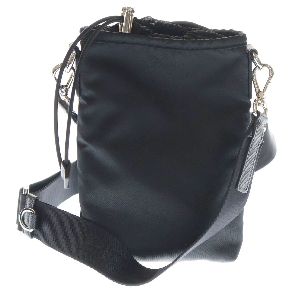 PRADA(プラダ) Re-Nylon スマートフォンケース ショルダーバッグ ブラック