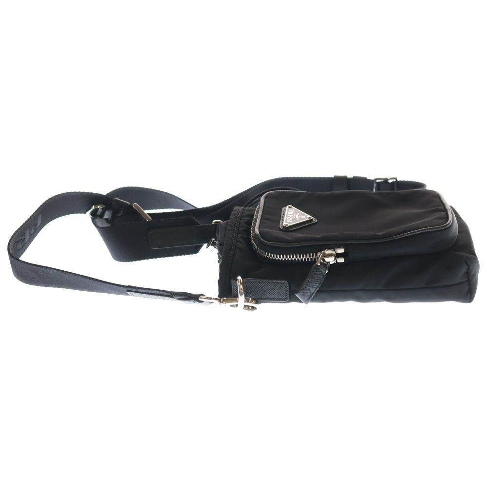 PRADA(プラダ) Re-Nylon スマートフォンケース ショルダーバッグ ブラック
