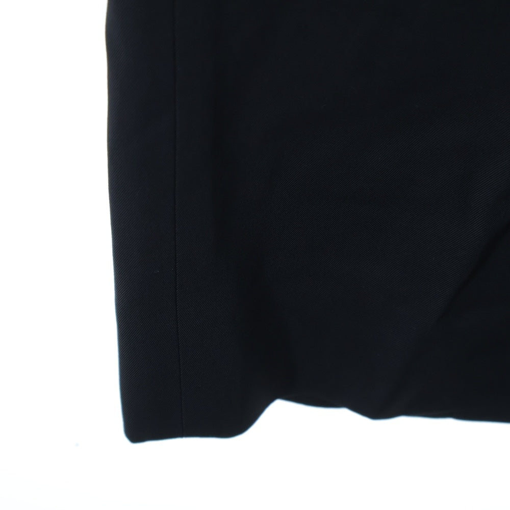 BALENCIAGA(バレンシアガ) Logo Elasticated Waist Wide Leg Trousers ウエストロゴ ワイドイージーパンツ ブラック 675482 TJO25