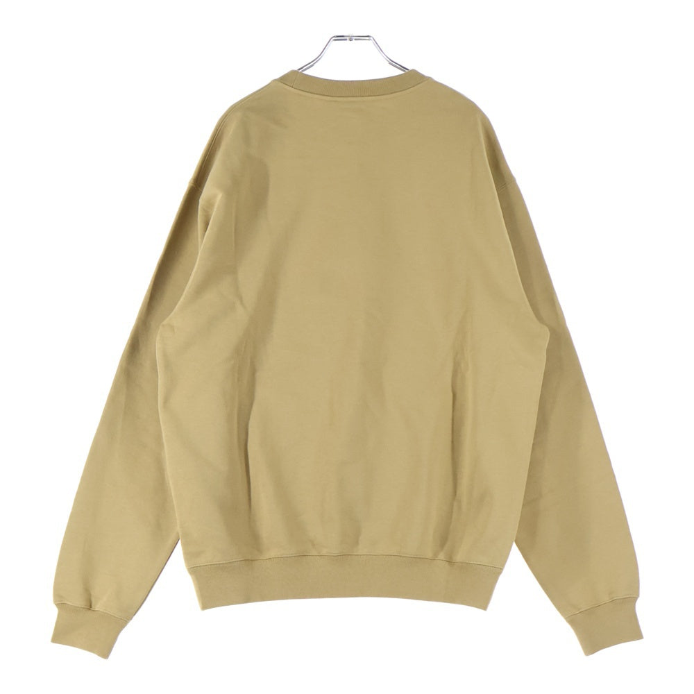 GUCCI(グッチ) ロゴプリント クルーネックスウェット トレーナー ブラウン 784413