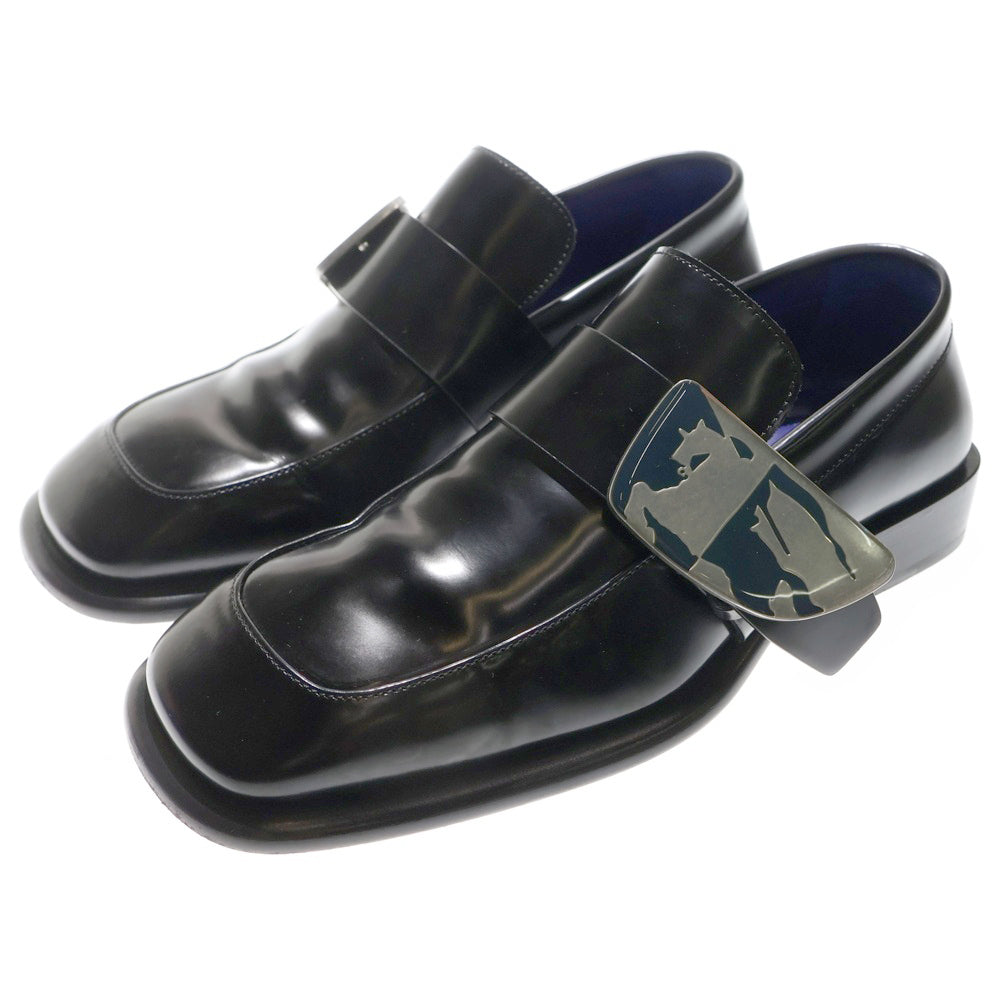 BURBERRY(バーバリー) 24SS エクストリアンナイト レザーシューズ