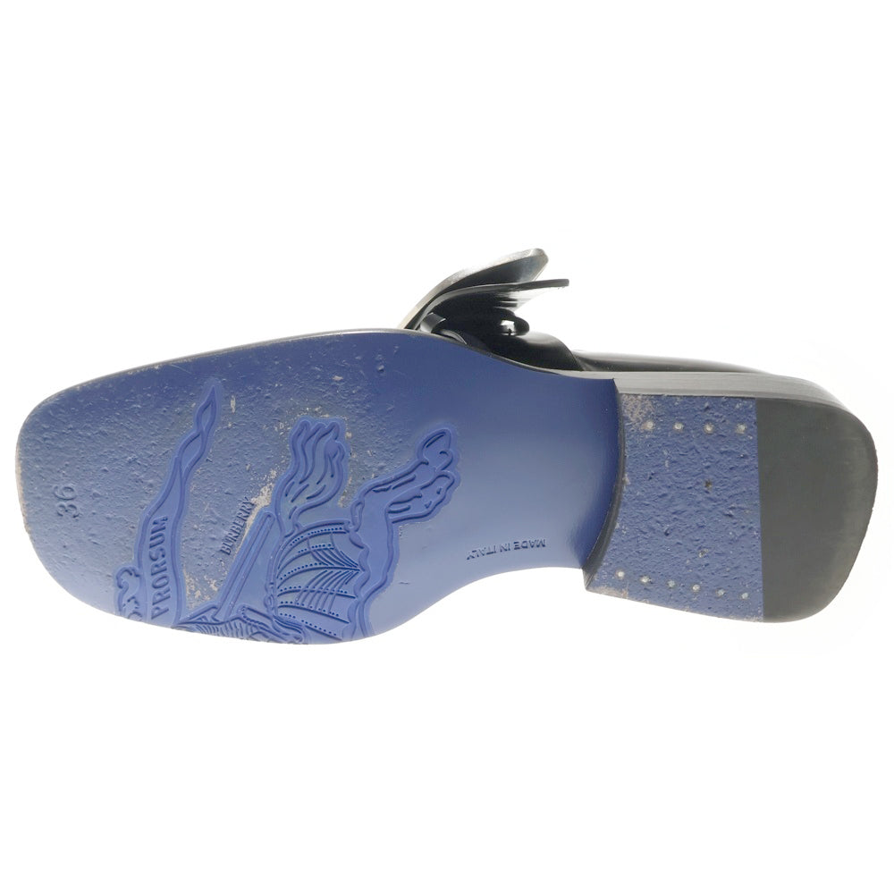 BURBERRY(バーバリー) 24SS エクストリアンナイト レザーシューズ