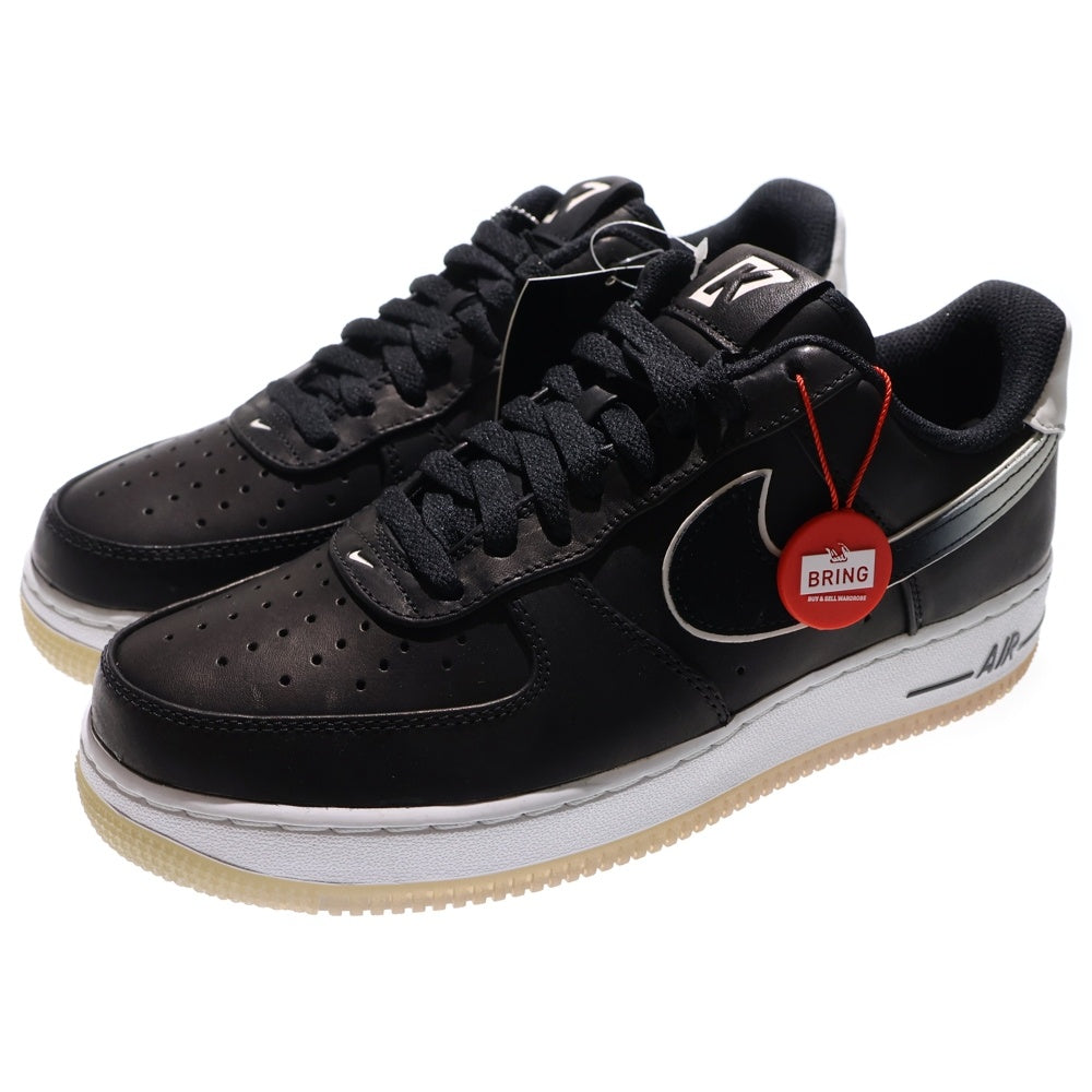 NIKE(ナイキ) ×Colin Kaepernick AIR FORCE 1 LOW コリン キャパニック エアフォースワン ローカットスニーカー ブラック US8.5/26.5cm CQ0493-001
