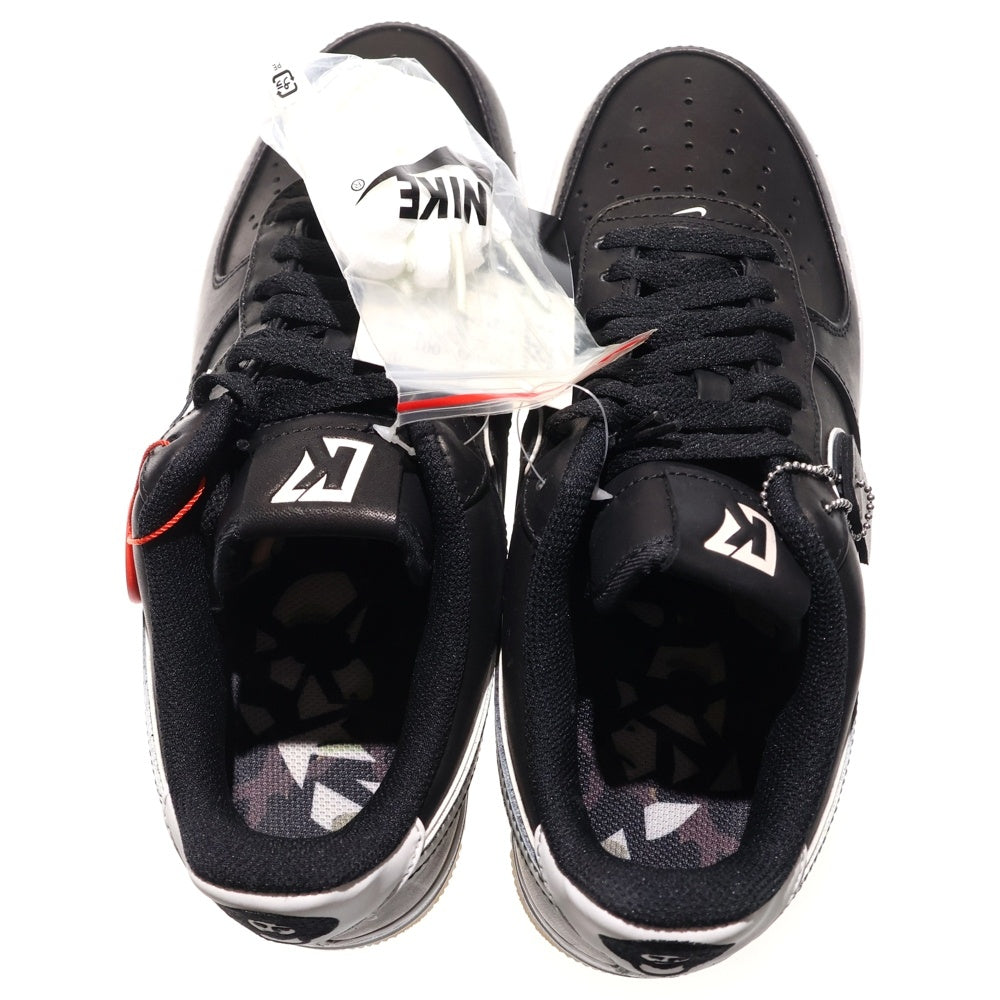 NIKE(ナイキ) ×Colin Kaepernick AIR FORCE 1 LOW コリン キャパニック エアフォースワン ローカットスニーカー ブラック US8.5/26.5cm CQ0493-001