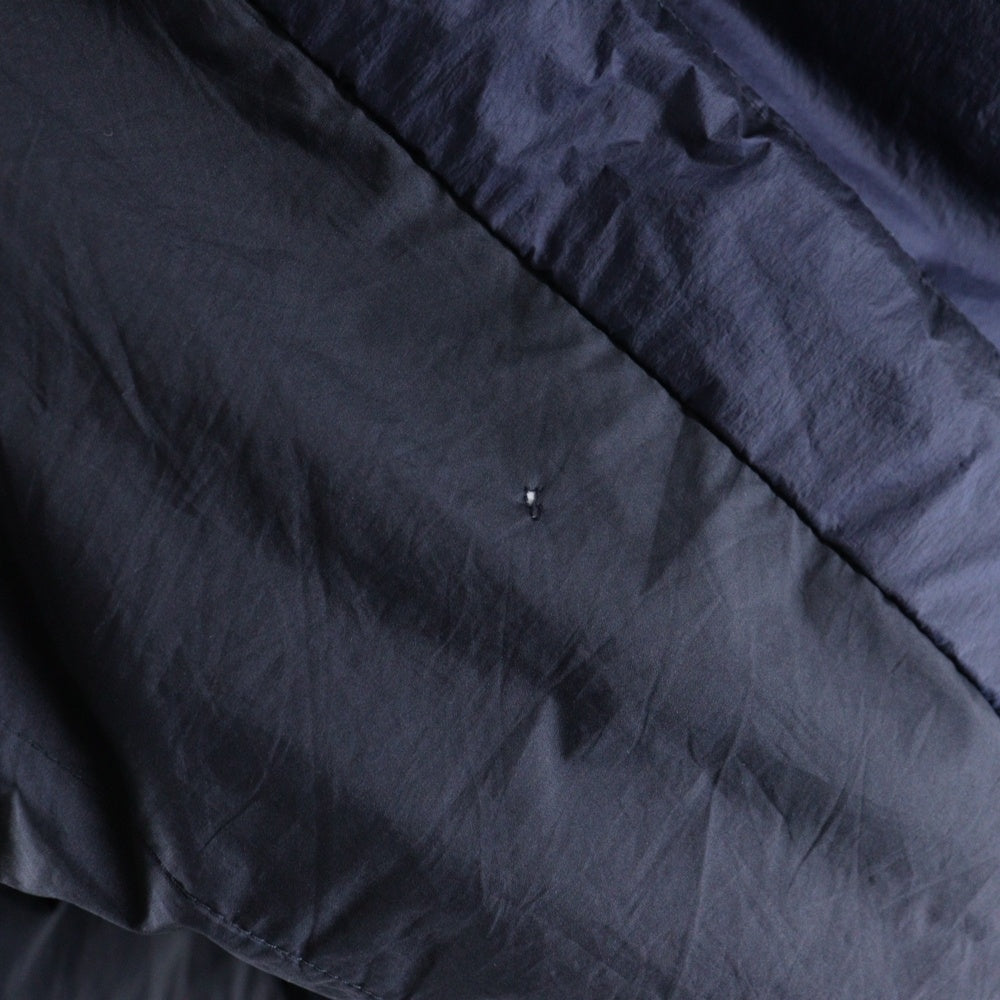 MONCLER(モンクレール) DEVOLUY GIUBBOTTO オープンカラー ダウンコート ロングコート ネイビー H20911C00020