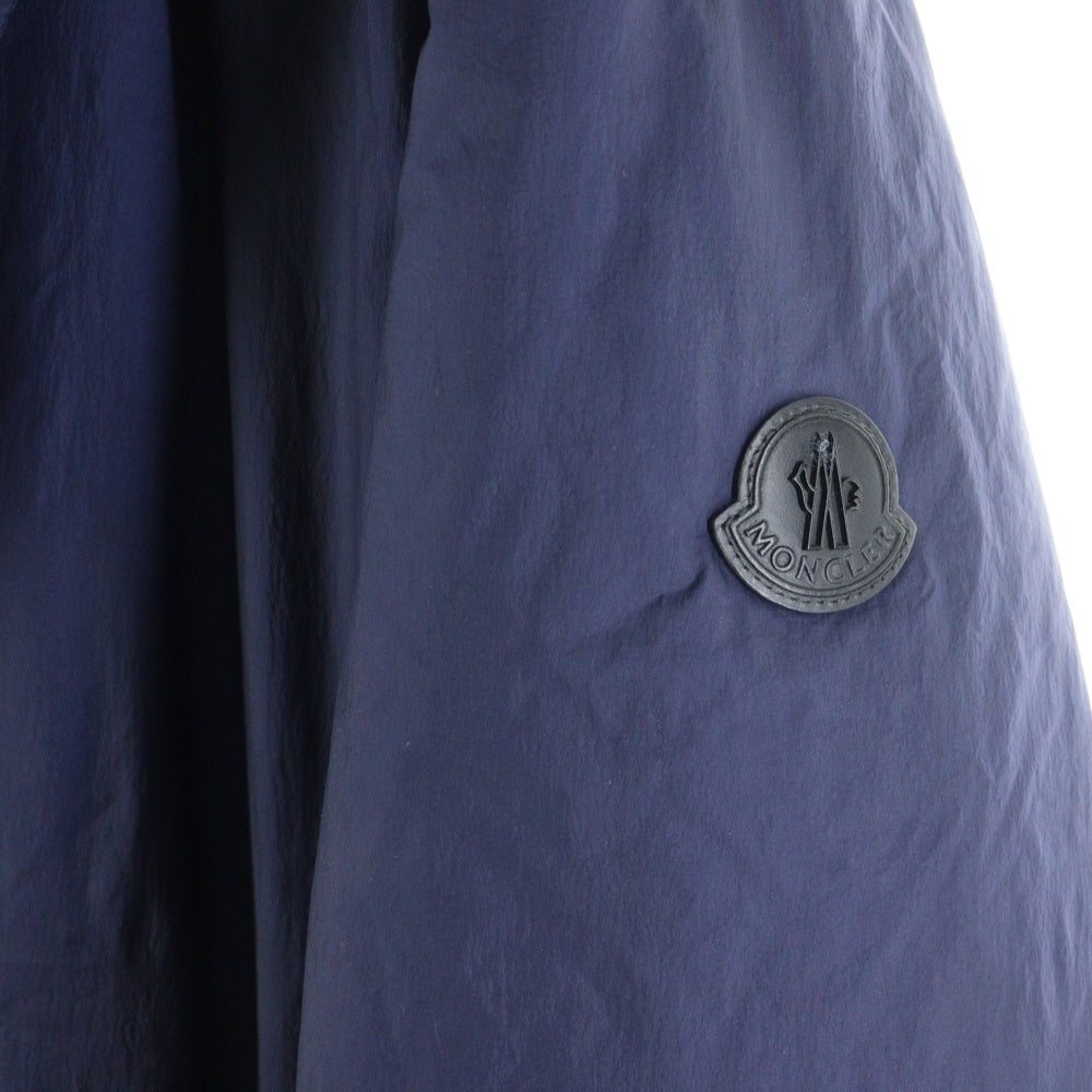 MONCLER(モンクレール) DEVOLUY GIUBBOTTO オープンカラー ダウンコート ロングコート ネイビー H20911C00020