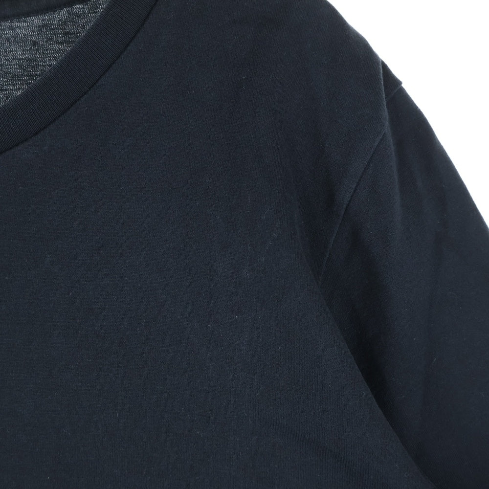 SAINT LAURENT PARIS(サンローランパリ) ロゴプリント 半袖Tシャツ カットソー ブラック 464572 YB2DQ