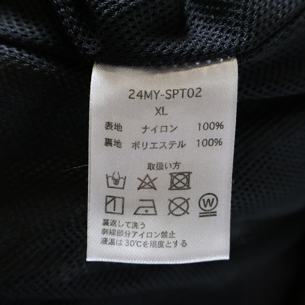 MAYO(メイヨー) BONES Embroidery Shorts ボーン エンブロイダリー ナイロンショーツ ハーフパンツ ブラウン 24MY-SPT02