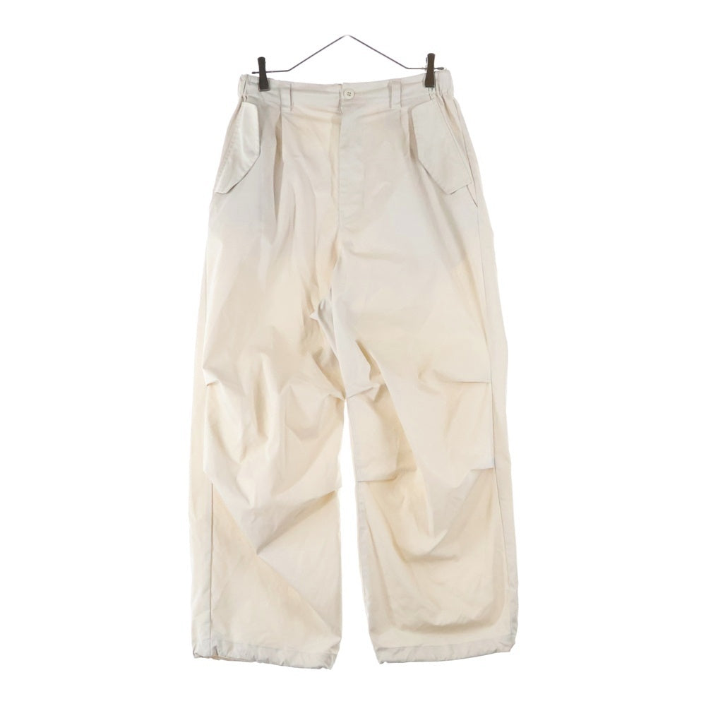 Lui's(ルイス) コンバーチブル パラシュートパンツ ナイロンパンツ アイボリー LUZ2032102A0004