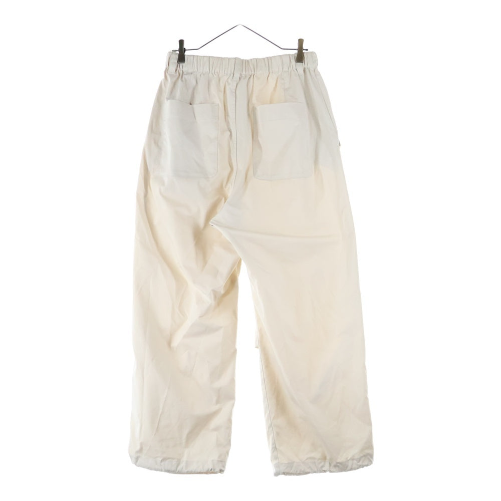 Lui's(ルイス) コンバーチブル パラシュートパンツ ナイロンパンツ アイボリー LUZ2032102A0004
