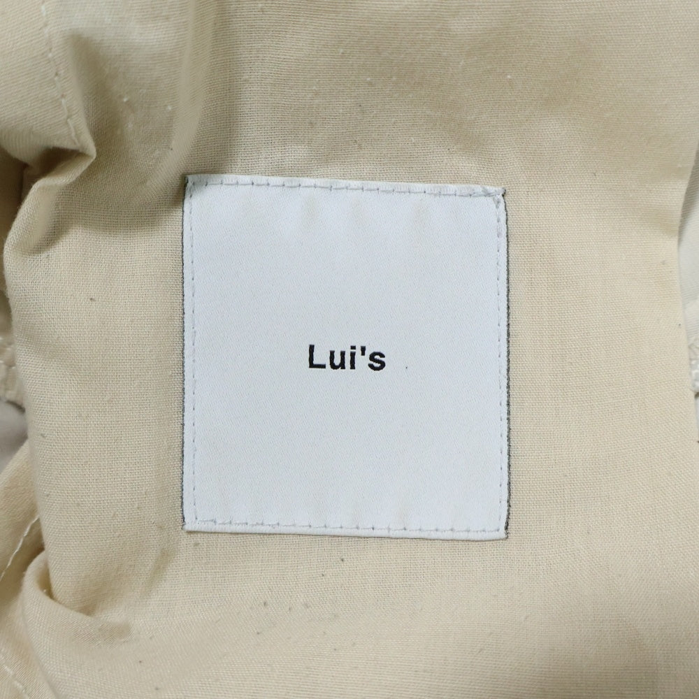 Lui's(ルイス) コンバーチブル パラシュートパンツ ナイロンパンツ アイボリー LUZ2032102A0004