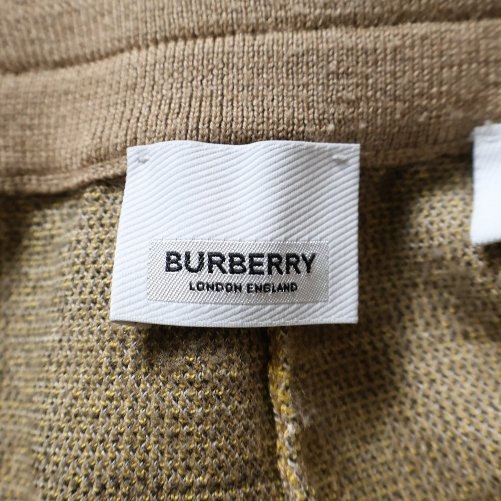 BURBERRY(バーバリー) ノヴァチェック ウールニットショーツ ハーフパンツ ブラウン 8054918