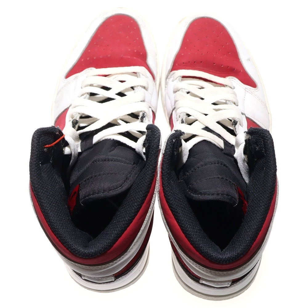 NIKE(ナイキ) AIR JORDAN 1 RETRO HIGH OG CARMINE 555088-123 エアジョーダン1 レトロ ハイカットスニーカー ホワイト/レッド US8.5/26.5cm