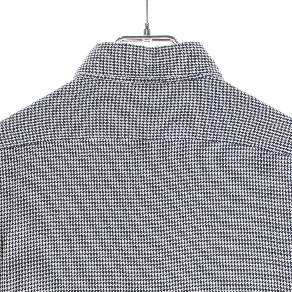 SAINT LAURENT PARIS(サンローランパリ) 千鳥格子 長袖シャツ 340855 ブラック/ホワイト