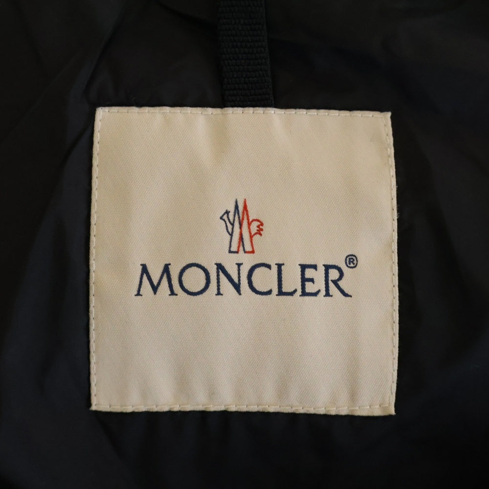 MONCLER(モンクレール) ALLEMAND GIUBBOTTO アレモンド ファーフード ダウンジャケット ネイビー E20914091825 V0054