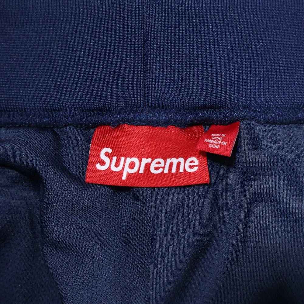 SUPREME(シュプリーム) 24SS Ultrasuede Mesh Short ウルトラ スエード メッシュ ショーツ ハーフパンツ ネイビー