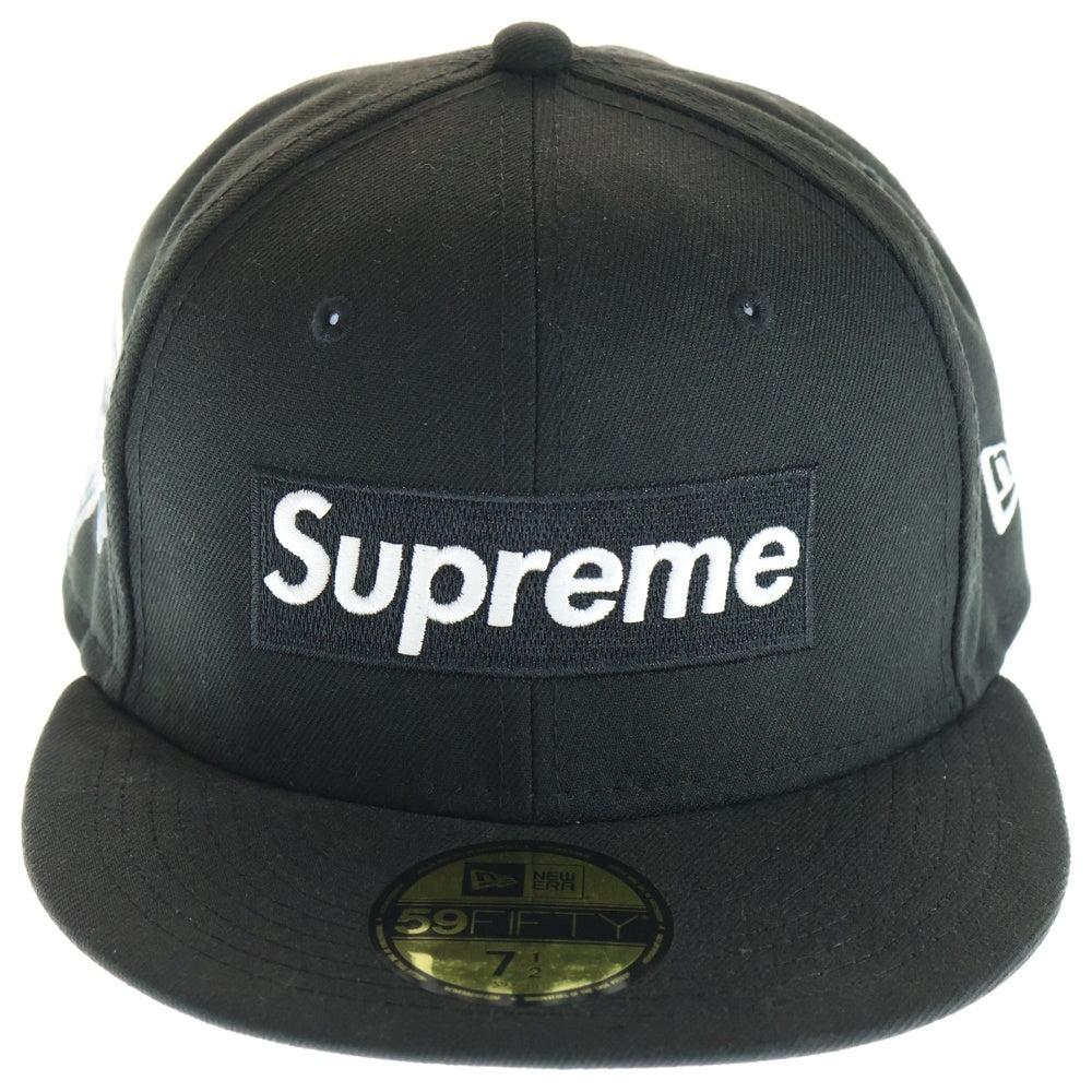 SUPREME(シュプリーム) 22AW × NEW ERA Money Box Logo Cap ニューエラ マネー ボックスロゴ ベースボールキャップ ブラック
