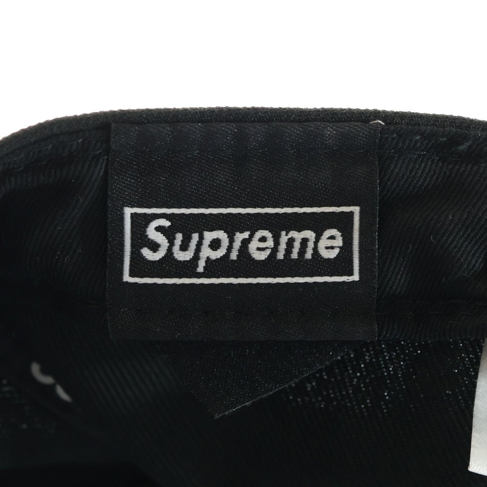 SUPREME(シュプリーム) 22AW × NEW ERA Money Box Logo Cap ニューエラ マネー ボックスロゴ ベースボールキャップ ブラック